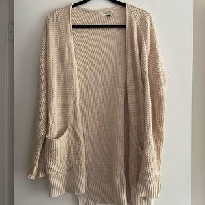 Target waffle knit Cardigan. Size S